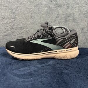 Brooks Ghost 14‎ Running Shoes Women's Size 10 Black Pink Athletic Sneakers